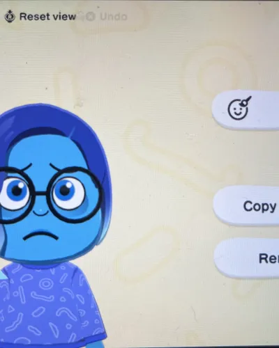 Mii-Porträt von Sadness