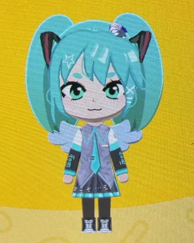 Mii-Porträt von Hatsune Miku