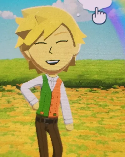 Mii-Porträt von Flowery