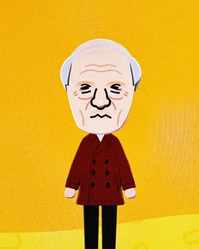 Mii-Porträt von Werner Herzog