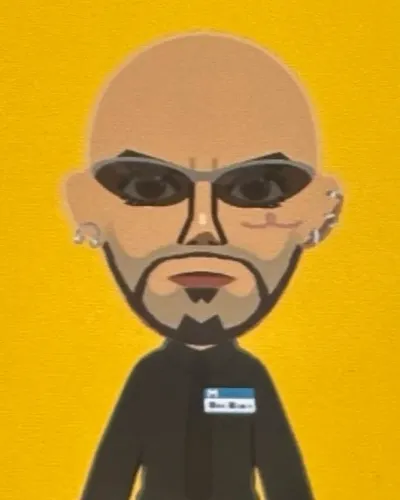 Mii-Porträt von Rude