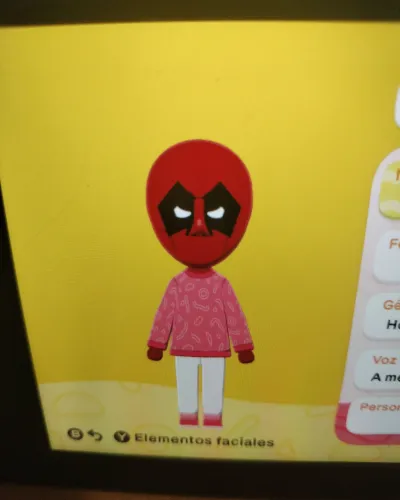 Mii-Porträt von Deadpool