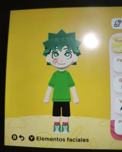 Mii-Porträt von Izuku Midoriya