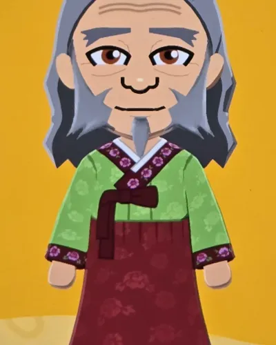 Mii-Porträt von Uncle Iroh