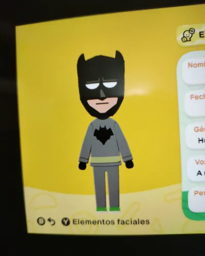 Mii-Porträt von Batman