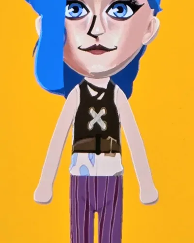 Mii-Porträt von Jinx