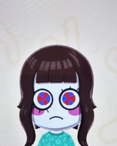 Mii portrait of Pomni