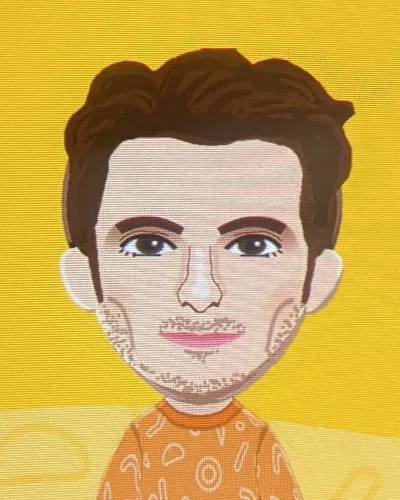 Mii-Porträt von Andrew Garfield