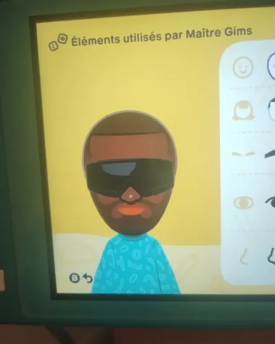 Mii portrait of Maître Gims