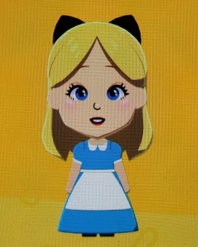 Mii-Porträt von Alice
