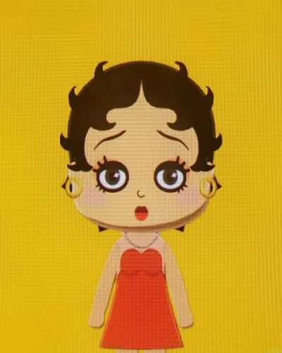 Mii-Porträt von Betty Boop