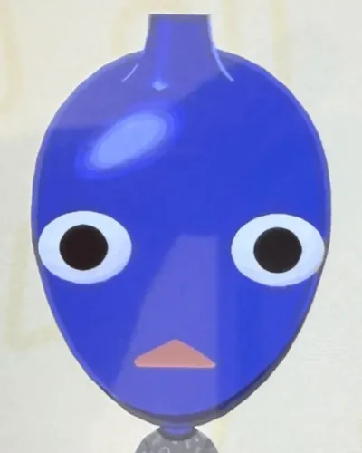 Mii-Porträt von Blue pikmin