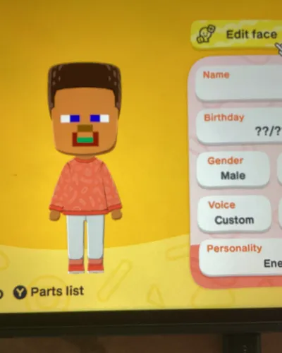 Mii-Porträt von Steve