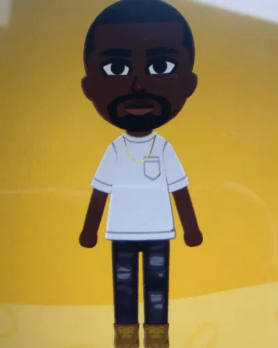 Mii-Porträt von Kanye West