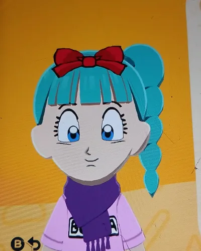 Mii-Porträt von Bulma