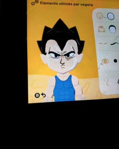 Mii-Porträt von Vegeta