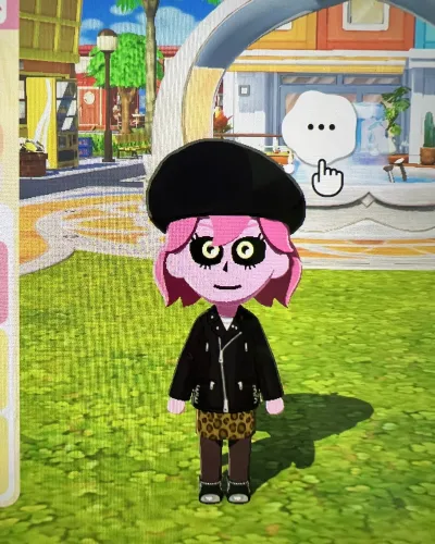 Mii-Porträt von Mina Ashido / Pinky