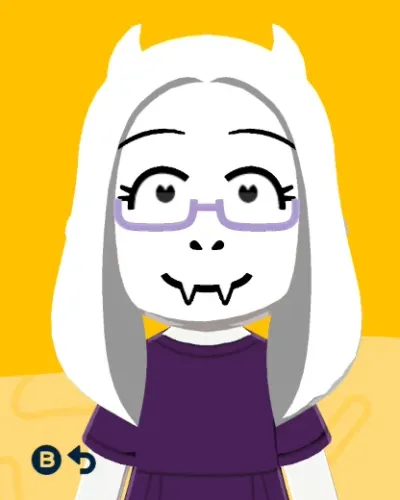 Mii-Porträt von Toriel