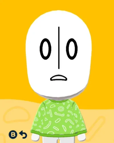 Mii portrait of Napstablook