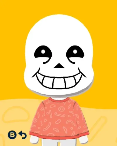 Mii-Porträt von Sans