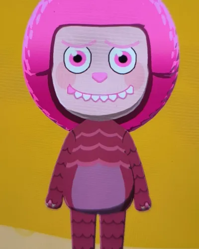 Mii portrait of Labubu