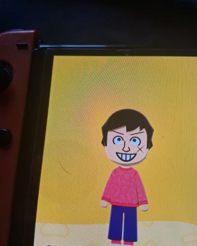 Mii portrait of Luffy
