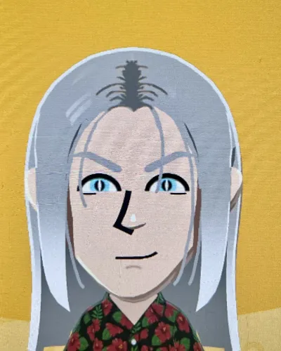 Mii-Porträt von Sephiroth