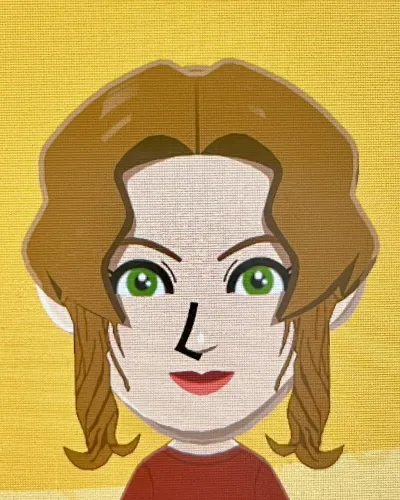 Mii-Porträt von Aerith Gainsborough