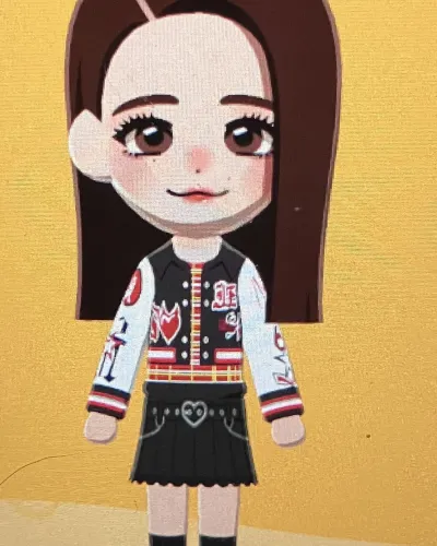 Mii-Porträt von Jang Wonyoung (IVE)