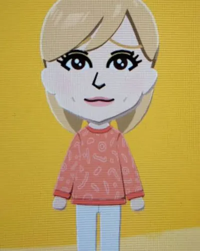Mii-Porträt von Ariana Grande