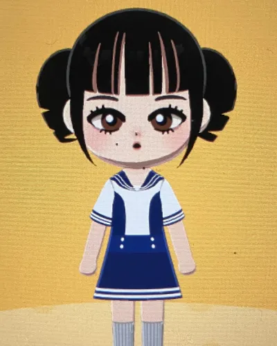 Mii-Porträt von Naoi Rei (IVE)