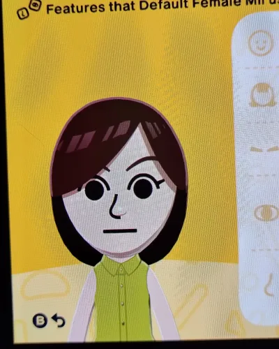 Mii-Porträt von Default Female Mii