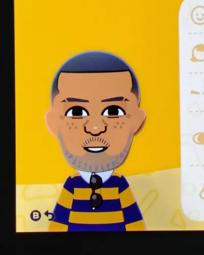 Mii-Porträt von Morgan Freeman