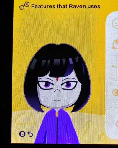 Mii-Porträt von Raven
