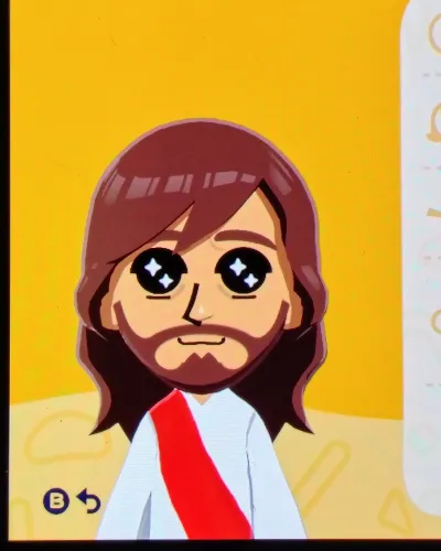 Mii-Porträt von Jesus