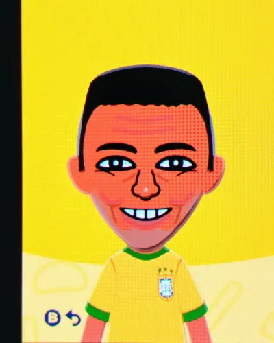 Mii-Porträt von Pelé