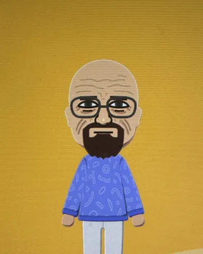 Mii portrait of Walter White