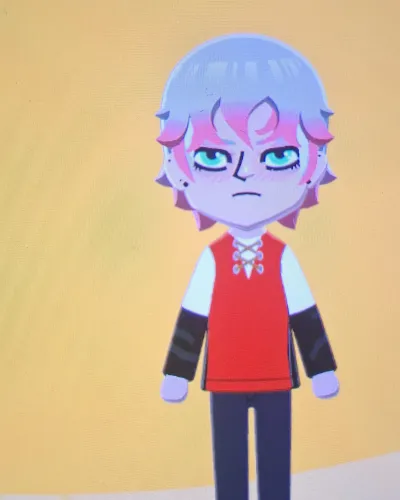 Mii portrait of Saeran