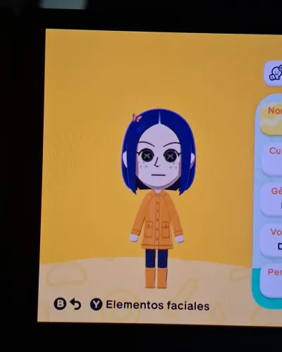 Mii portrait of Coraline