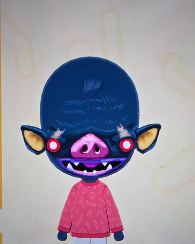 Mii-Porträt von Bokoblin Zelda Botw Totk