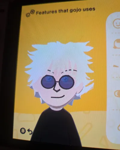 Mii portrait of Gojo