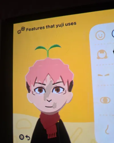 Mii portrait of Yuji