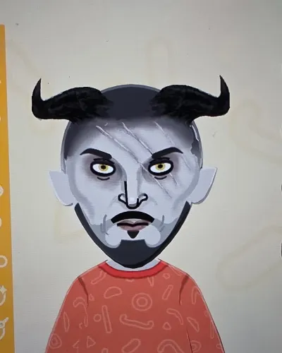 Mii-Porträt von Iron Bull Qunari Dragon Age