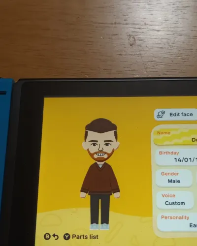 Mii-Porträt von Declan Rice