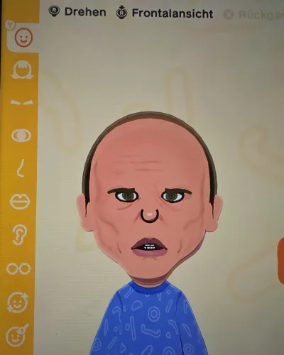 Mii-Porträt von Fallout Cooper Walton Goggins