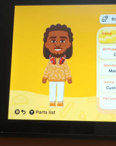 Mii-Porträt von Djed Spence