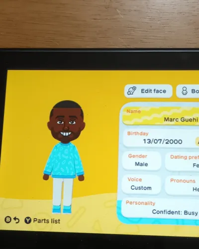 Mii-Porträt von Marc Guehi