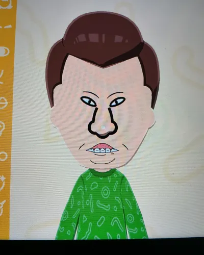 Mii-Porträt von Butt-Head