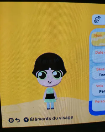 Mii-Porträt von Buttercup