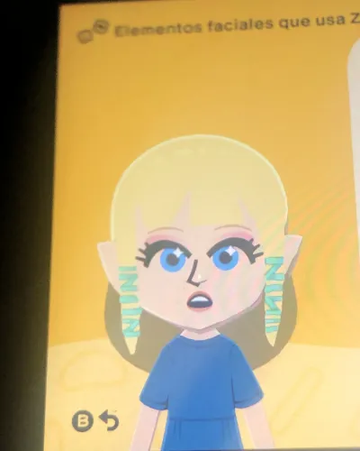Mii-Porträt von Zelda